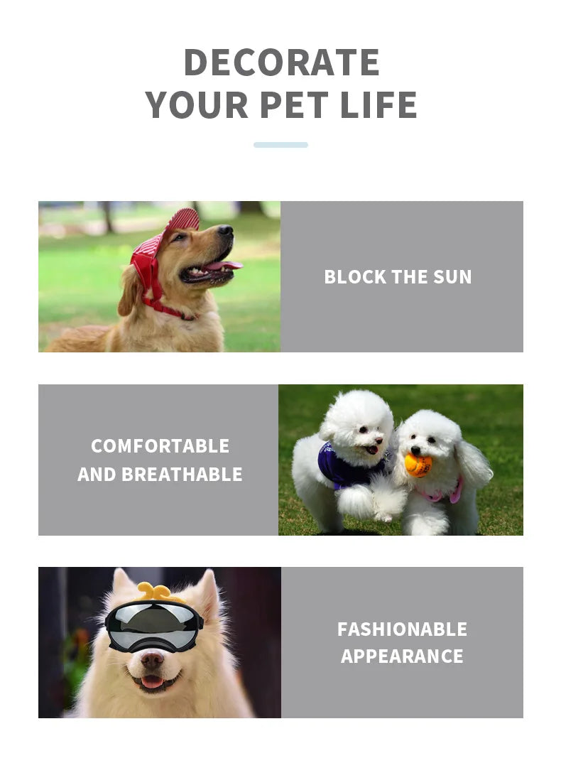 Cool UV Sun Sunglasses Military Dog Tactical Goggles